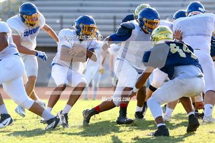 Thumbnail 3 in Holy Cross @ Comfort High School (Scrimmage) photogallery.