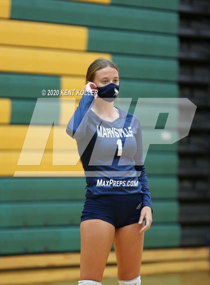 Thumbnail 2 in Marian vs. Marysville (Notre Dame Prep) photogallery.