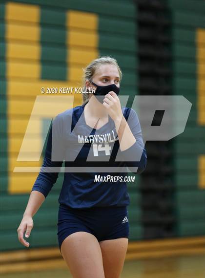 Thumbnail 1 in Marian vs. Marysville (Notre Dame Prep) photogallery.