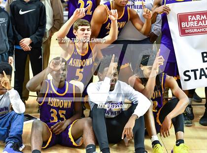 Thumbnail 2 in Ashdown vs Drew Central (AAA 3A State Final) photogallery.