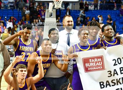 Thumbnail 2 in Ashdown vs Drew Central (AAA 3A State Final) photogallery.