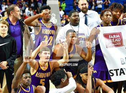 Thumbnail 2 in Ashdown vs Drew Central (AAA 3A State Final) photogallery.