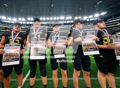 Thumbnail 1 in Westbrook vs. Gordon (UIL 1A D1 Football Final) photogallery.