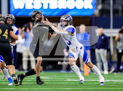 Thumbnail 1 in Westbrook vs. Gordon (UIL 1A D1 Football Final) photogallery.