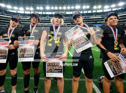 Thumbnail 3 in Westbrook vs. Gordon (UIL 1A D1 Football Final) photogallery.