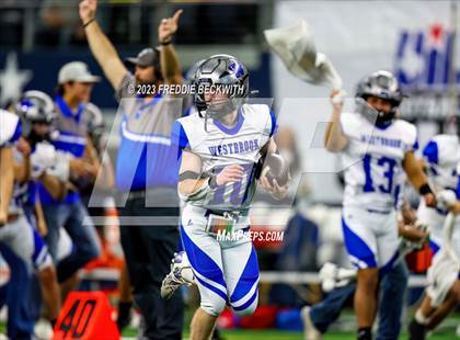 Thumbnail 2 in Westbrook vs. Gordon (UIL 1A D1 Football Final) photogallery.