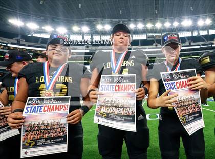Thumbnail 3 in Westbrook vs. Gordon (UIL 1A D1 Football Final) photogallery.