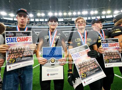 Thumbnail 2 in Westbrook vs. Gordon (UIL 1A D1 Football Final) photogallery.