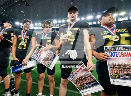 Thumbnail 2 in Westbrook vs. Gordon (UIL 1A D1 Football Final) photogallery.
