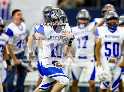 Thumbnail 3 in Westbrook vs. Gordon (UIL 1A D1 Football Final) photogallery.