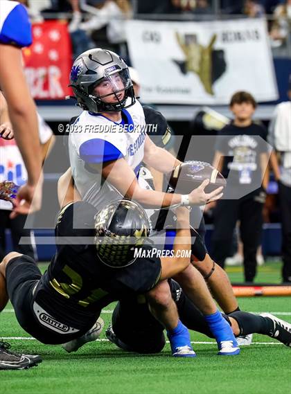 Thumbnail 1 in Westbrook vs. Gordon (UIL 1A D1 Football Final) photogallery.
