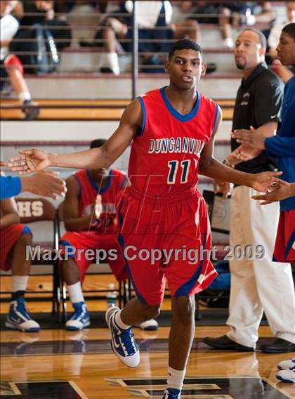 Thumbnail 1 in Duncanville @ Alief Taylor  (McDonalds Texas Invitational) photogallery.