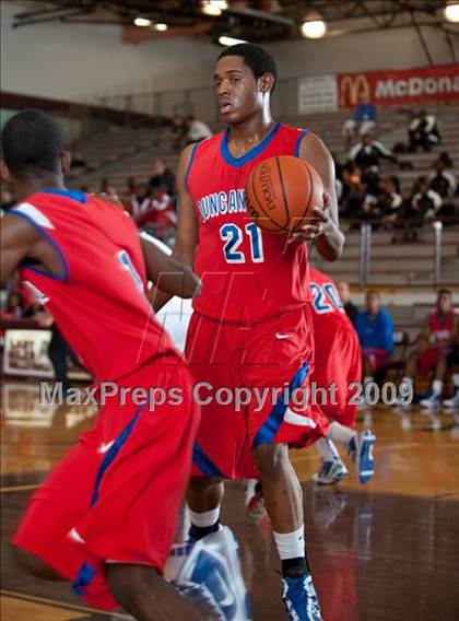 Thumbnail 1 in Duncanville @ Alief Taylor  (McDonalds Texas Invitational) photogallery.