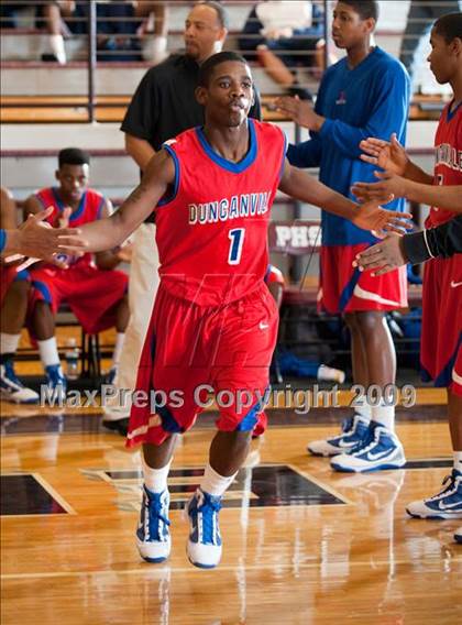 Thumbnail 2 in Duncanville @ Alief Taylor  (McDonalds Texas Invitational) photogallery.