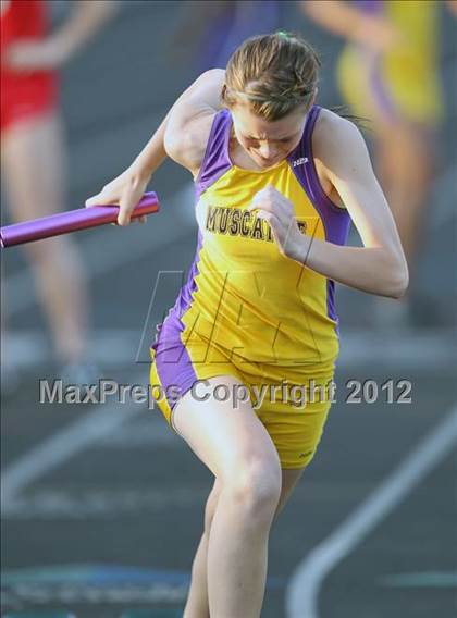 Thumbnail 2 in Iowa City Sherwood Relays (Hurdles/Running Events) photogallery.