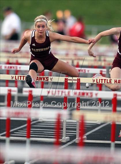 Thumbnail 2 in Iowa City Sherwood Relays (Hurdles/Running Events) photogallery.