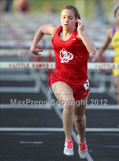 Thumbnail 3 in Iowa City Sherwood Relays (Hurdles/Running Events) photogallery.