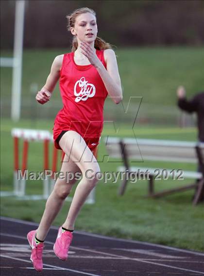 Thumbnail 2 in Iowa City Sherwood Relays (Hurdles/Running Events) photogallery.