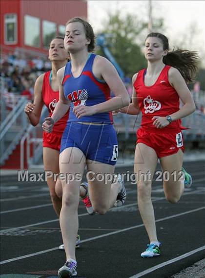 Thumbnail 2 in Iowa City Sherwood Relays (Hurdles/Running Events) photogallery.