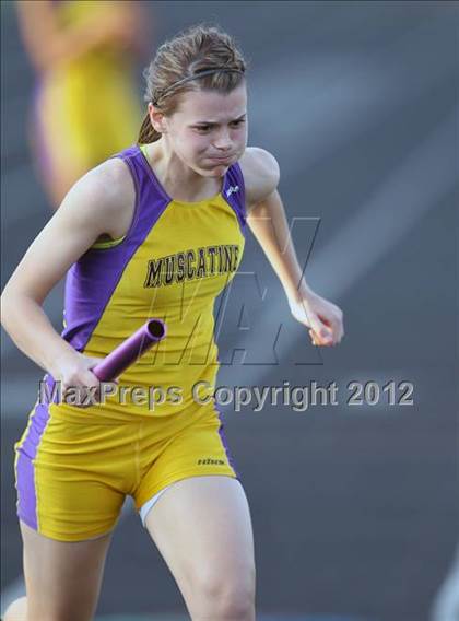 Thumbnail 1 in Iowa City Sherwood Relays (Hurdles/Running Events) photogallery.