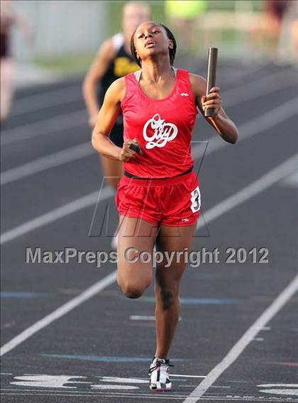 Thumbnail 1 in Iowa City Sherwood Relays (Hurdles/Running Events) photogallery.