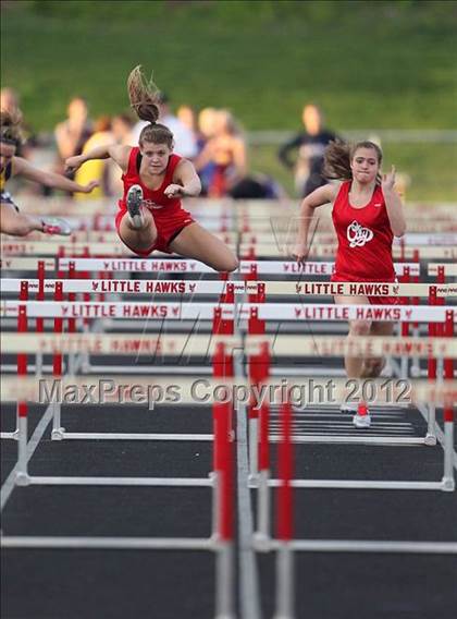 Thumbnail 2 in Iowa City Sherwood Relays (Hurdles/Running Events) photogallery.