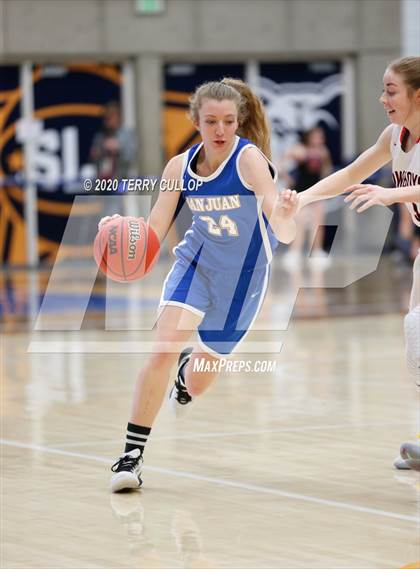 Thumbnail 1 in San Juan vs. Grantsville (UHSAA 3A Quarterfinal) photogallery.