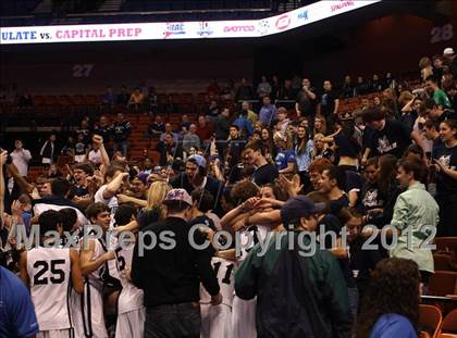 Thumbnail 3 in Capital Prep vs. Immaculate (CIAC Class S Final) photogallery.