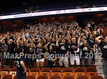 Thumbnail 1 in Capital Prep vs. Immaculate (CIAC Class S Final) photogallery.