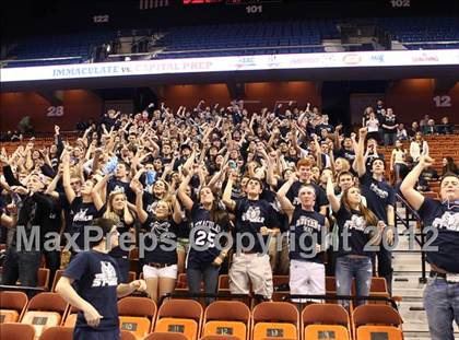 Thumbnail 1 in Capital Prep vs. Immaculate (CIAC Class S Final) photogallery.