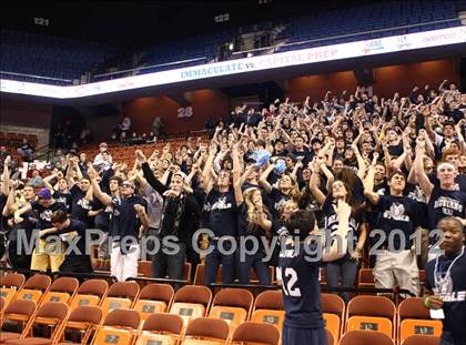 Thumbnail 2 in Capital Prep vs. Immaculate (CIAC Class S Final) photogallery.