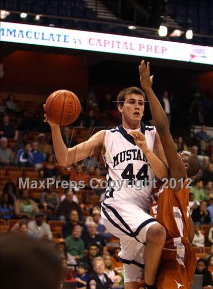 Thumbnail 2 in Capital Prep vs. Immaculate (CIAC Class S Final) photogallery.