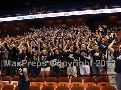 Thumbnail 3 in Capital Prep vs. Immaculate (CIAC Class S Final) photogallery.