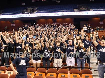 Thumbnail 3 in Capital Prep vs. Immaculate (CIAC Class S Final) photogallery.
