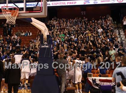 Thumbnail 2 in Capital Prep vs. Immaculate (CIAC Class S Final) photogallery.