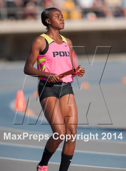 Thumbnail 2 in CIF SS Track and Field Masters Meet (Girls Events) photogallery.
