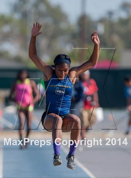 Thumbnail 3 in CIF SS Track and Field Masters Meet (Girls Events) photogallery.
