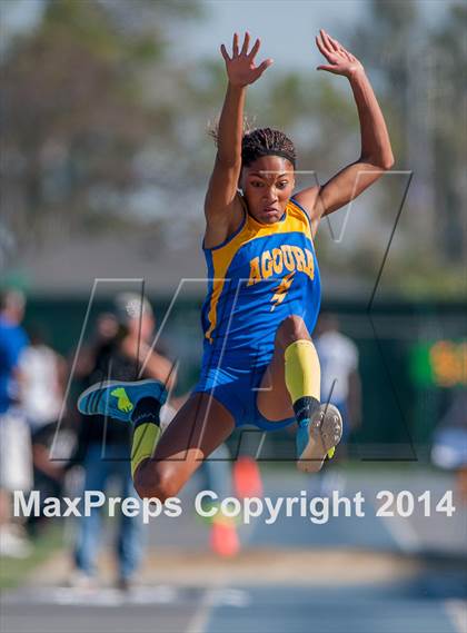 Thumbnail 2 in CIF SS Track and Field Masters Meet (Girls Events) photogallery.