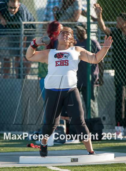Thumbnail 1 in CIF SS Track and Field Masters Meet (Girls Events) photogallery.