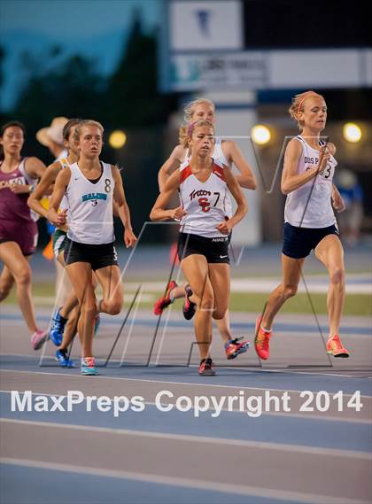 Thumbnail 1 in CIF SS Track and Field Masters Meet (Girls Events) photogallery.