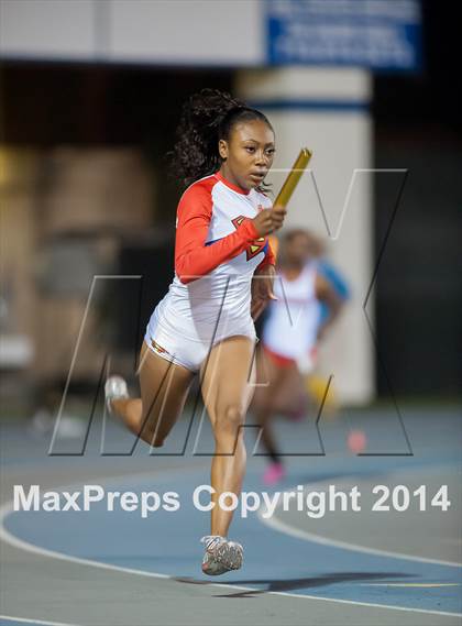 Thumbnail 1 in CIF SS Track and Field Masters Meet (Girls Events) photogallery.