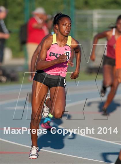 Thumbnail 1 in CIF SS Track and Field Masters Meet (Girls Events) photogallery.