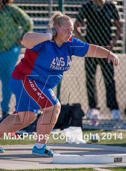 Thumbnail 1 in CIF SS Track and Field Masters Meet (Girls Events) photogallery.
