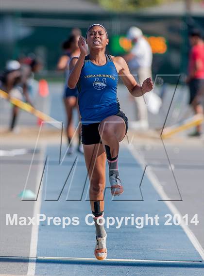 Thumbnail 1 in CIF SS Track and Field Masters Meet (Girls Events) photogallery.