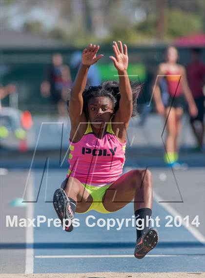 Thumbnail 1 in CIF SS Track and Field Masters Meet (Girls Events) photogallery.
