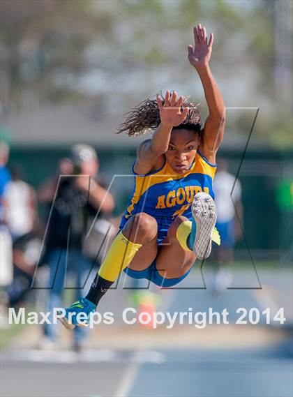 Thumbnail 3 in CIF SS Track and Field Masters Meet (Girls Events) photogallery.