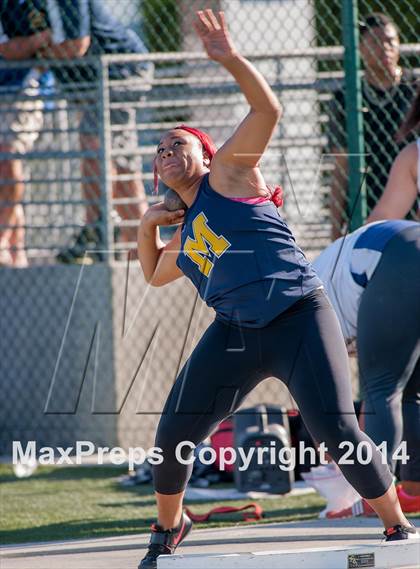 Thumbnail 2 in CIF SS Track and Field Masters Meet (Girls Events) photogallery.