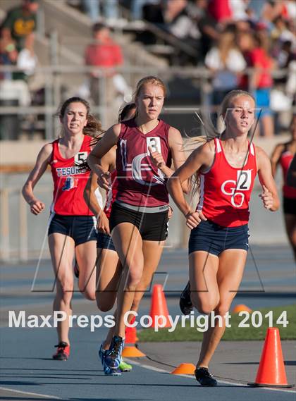 Thumbnail 2 in CIF SS Track and Field Masters Meet (Girls Events) photogallery.