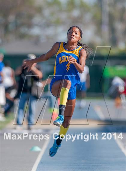 Thumbnail 2 in CIF SS Track and Field Masters Meet (Girls Events) photogallery.