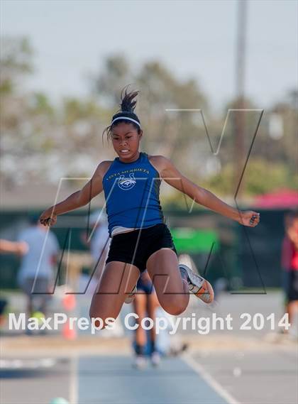 Thumbnail 3 in CIF SS Track and Field Masters Meet (Girls Events) photogallery.